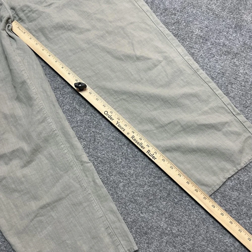 Flint And Tinder Pants Mens 42 Green Chino Straight Leg Casual
